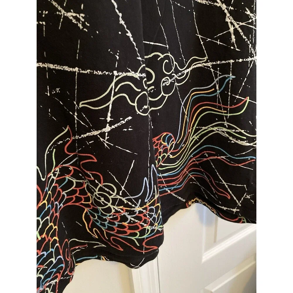 Royal Attitude Limited Undefeated Shirt Youth Med Black Dragon Streetwear Skater